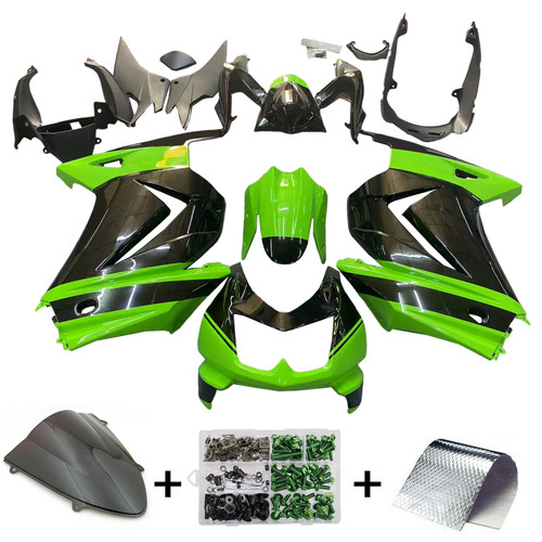2008-2012 Kawasaki EX250/Ninja250R Amotopart Fairing Kit Generic #116