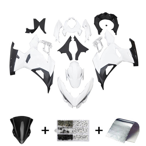 2018-2023 Kawasaki EX400/Ninja400 Amotopart Fairing Kit Generic #129