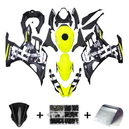 2018-2023 Kawasaki EX400/Ninja400 Amotopart Fairing Kit Generic #136