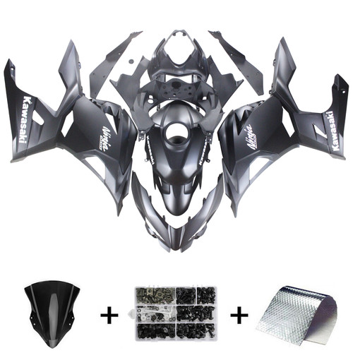 2018-2023 Kawasaki EX400/Ninja400 Amotopart Fairing Kit Generic #156 