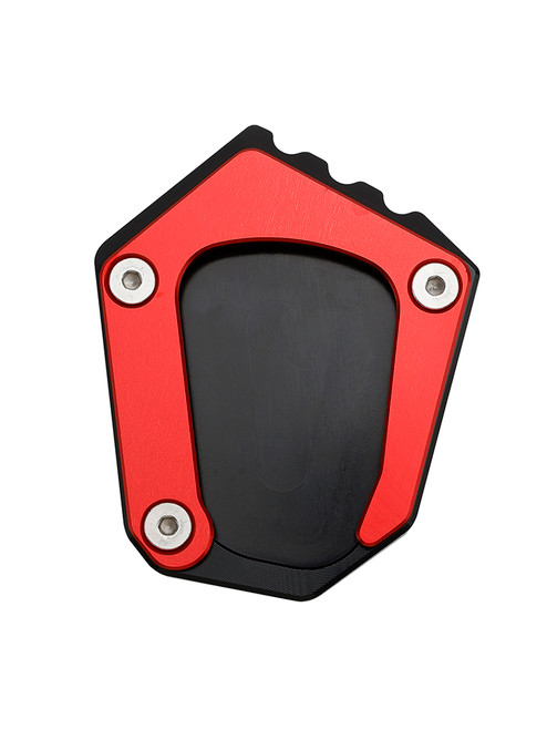 Kickstand Enlarge Plate Pad fit for BMW K1600 2016-2022 Red