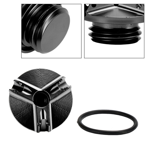 Billet Oil Filler Cap Black For Yamaha MT-03 MT03 MT-07 MT07 MT-10 / SP MT-25