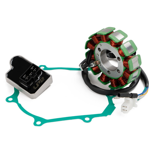 Magneto Stator + Voltage Rectifier + Gasket For Honda CRF 110 F CRF110F 19-2023