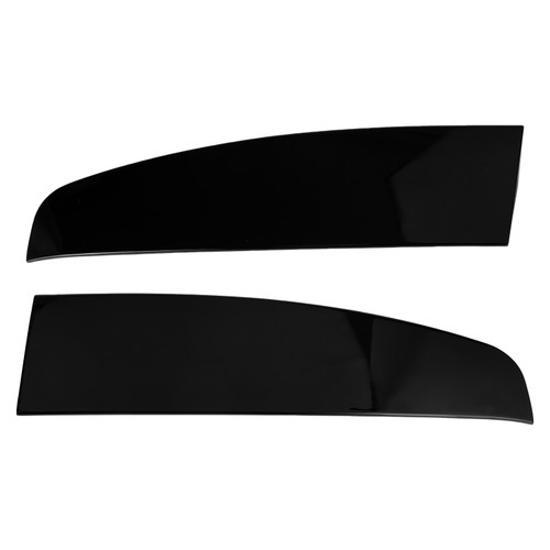 Gloss Black Rear Twin Barn Door Roof Spoiler Fit Ford Transit Custom 2012-2020