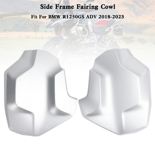 Side Frame Fairing Cowl Guards Radiator Cover For BMW R1250GS ADV 2018-2023 SIL