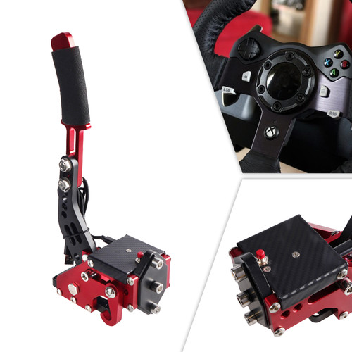 14Bit X1 XSS XBOX SIM Handbrake for Racing Games Steering Wheel Stand G920 Red