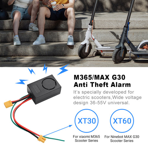 Electric Scooter Anti-Theft Alarmsuitable For Xiaomi M365/MAX G30 Scooter
