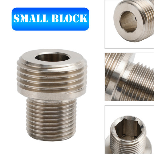 Small Block Oil Filter Insert Adapter SBF 5.0 302 351 F1AZ-6890-B for Ford