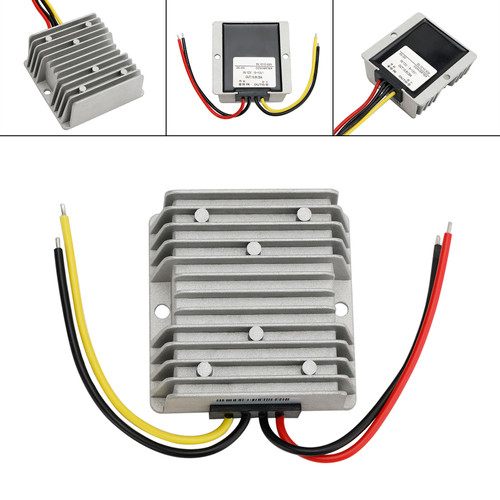 Waterproof DC/DC Converter Regulator 12V Step Up to 13.8V 20A 276W