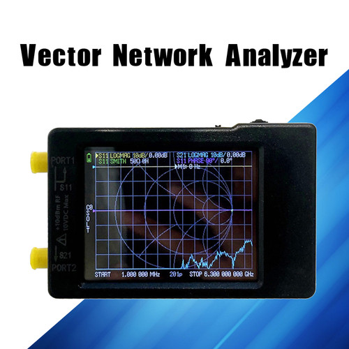 6.3GHz 2.8" Vector Network Analyzer HF VHF UHF Antenna Analyzer NanoVNA