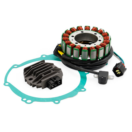 Magneto Stator + Voltage Rectifier +Gasket For Suzuki DR650SE DR650 Se 1996-2019