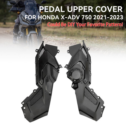 Unpainted side pedal Upper Cover Panel Fairing Cowl for Honda X-ADV 750 2021-2023