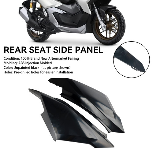 Unpainted Rear Seat Side Cover Panel Fairing Cowl for Honda ADV 160 2023