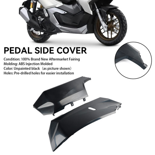 Unpainted side pedal Cover Panel Fairing Cowl for Honda ADV 160 2023