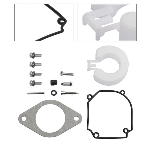Carburetor Carb Rebuild Kit for Tohatsu Mercury-Mercruiser Nissan 25HP 30HP Carburetor Carb Rebuild Kit for Tohatsu Mercury-Mercruiser Nissan 25HP 30HP