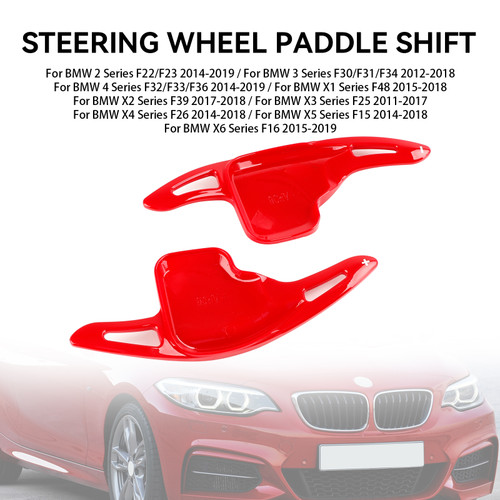 Steering Wheel Paddle Shifter Extension Cover Fit BMW F22 F30 F31 F32 X1 X2