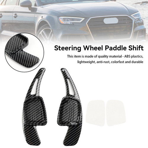 Steering Wheel Shift Paddle Blade Shifter Extension Fit Audi A3 A5 A8 S3 S5