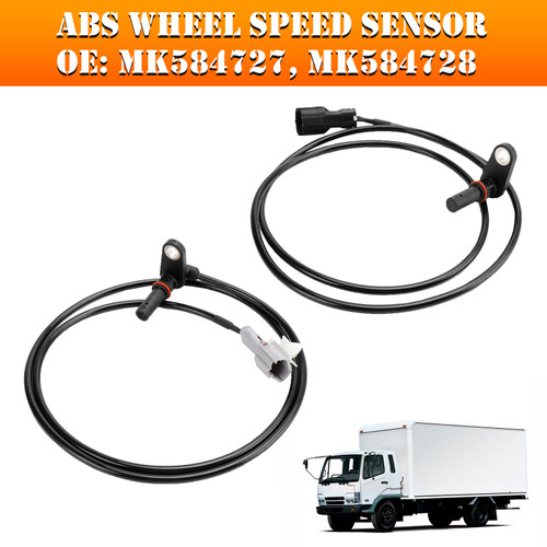 2Pcs Front Left & Right ABS Wheel Speed Sensor For Mitsubishi Fuso Canter 3.0