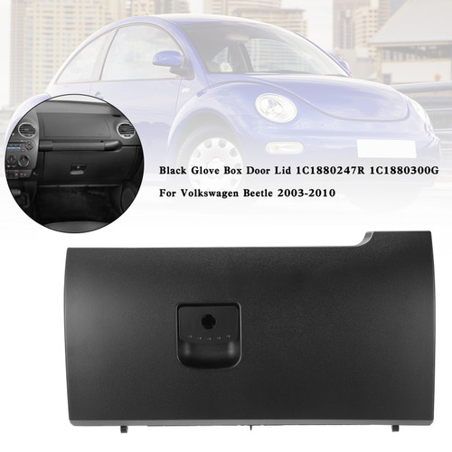Black Glove Box Door Lid 1C1880247R 1C1880300G For Volkswagen Beetle 2003-2010