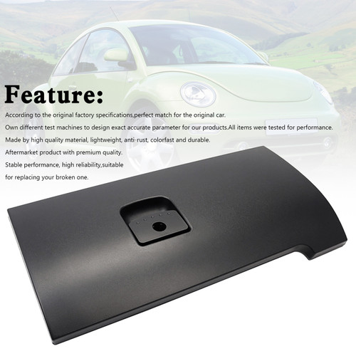 Black Glove Box Door Lid 1C1880247R 1C1880300G For Volkswagen Beetle 2003-2010