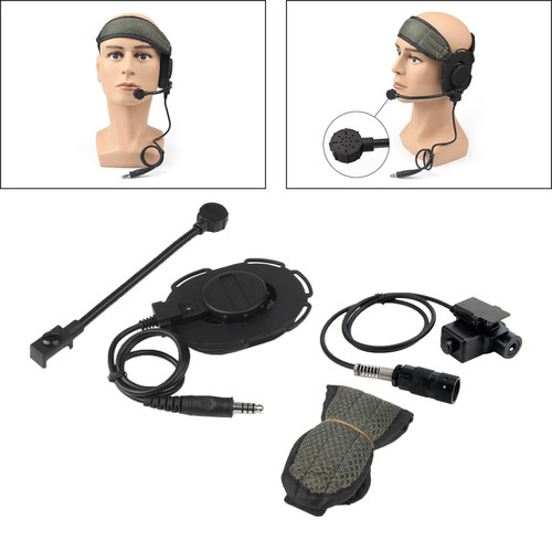 Z Tactical HD03 Bowman Elite II Headset For AN/PRC-152 AN/PRC-148 U329 Radio