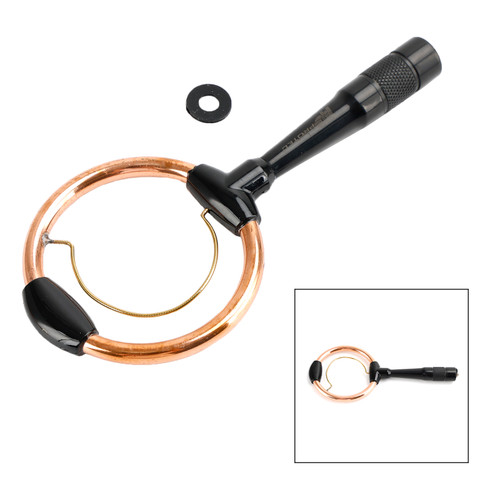 Ring Radio Ham Antenna SMA-F Female Head UV Dual Section for UV-5R FT-65 TK-208