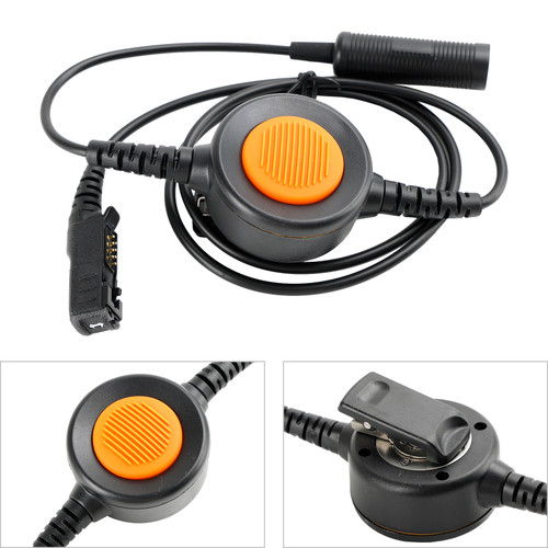 P6600-326 Orange Round PTT IP65 Waterproof For XPR3300/3500 XIRP6600/P6620