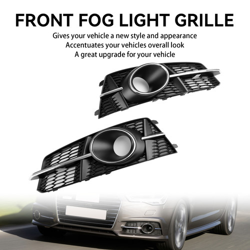 Fog Light Front Bumper Lower Grill 4G0807682AG Fit AUDI A6 4G C7 A6l 2011-18