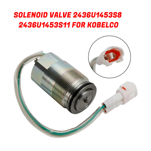 Solenoid Valve 2436U1453S8 2436U1453S11 G For Kobelco K3V112 SK160LC SK200