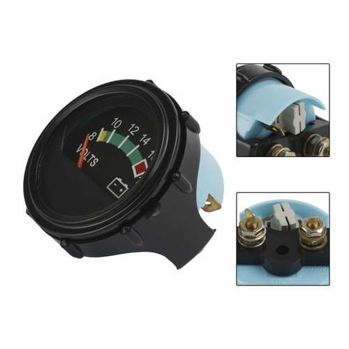 6669664 6658819 Voltmeter Volt Gauge Compatible With Bobcat 753 863 MT55 S70 6669664 6658819 Voltmeter Volt Gauge Compatible With Bobcat 753 863 MT55 S70