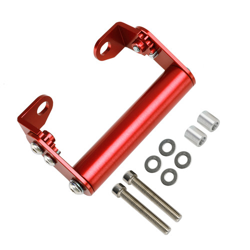 Phone Navigation Bracket Gps Extend Bracket 22Mm Red For Motorbike Motocycle