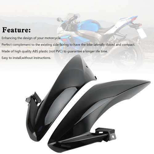 ABS Radiator Panel frame Fairing For Suzuki GSX-S 1000 2015-2020 Black