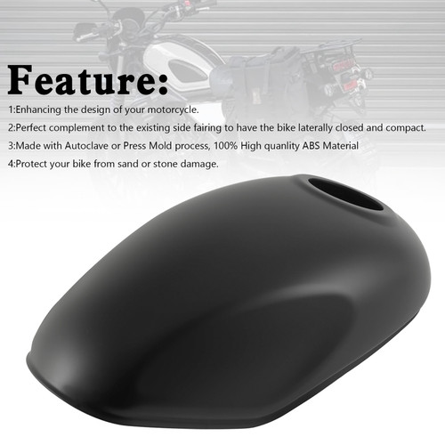 Gas Tank Cover Guard Fairing Protector For Honda CL300 2023 Black