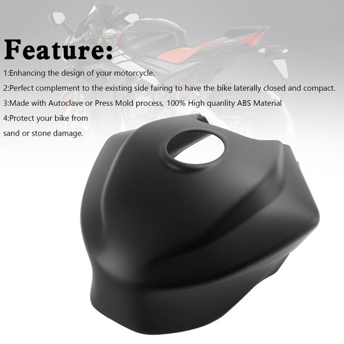 Gas Tank Cover Guard Fairing Protector For Aprilia RS 660 RS660 2020-2022 Black