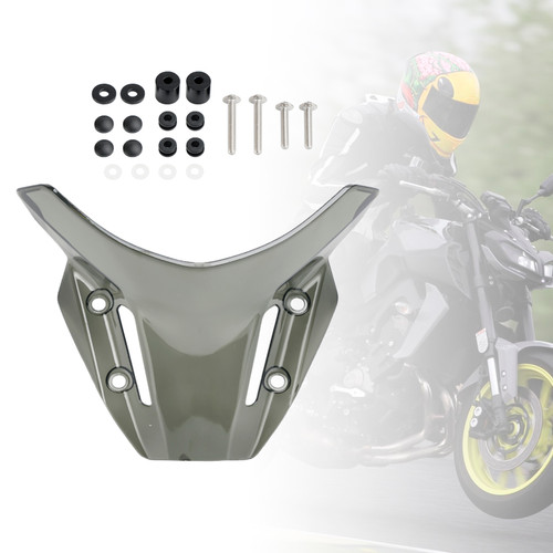 ABS Motorcycle Windshield WindScreen fit for YAMAHA MT-09 MT 09 2021-2023 BLK