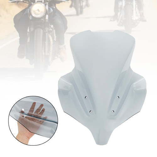 ABS Motorcycle Windshield WindScreen fit for YAMAHA MT 10 MT-10 2022 GRAY
