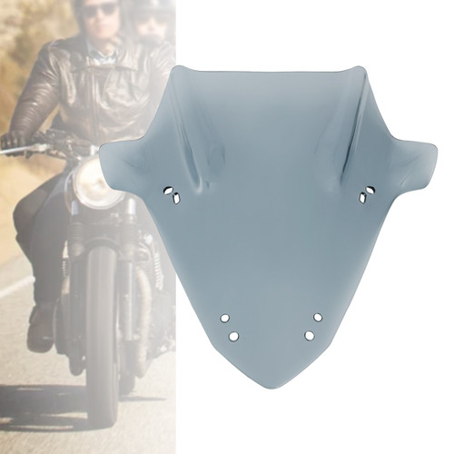 ABS Motorcycle Windshield WindScreen fit for YAMAHA X-MAX 300 2023 Gray