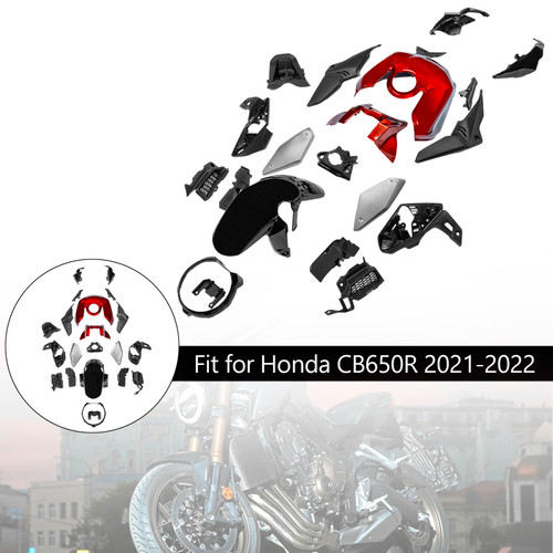 2021-2023 Honda CB650R Amotopart Fairing Kit Generic #36