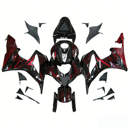 2007-2008 Honda CBR600RR Amotopart Fairing Kit Generic #112