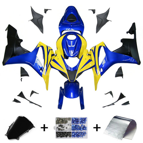 2007-2008 Honda CBR600RR Amotopart Fairing Kit Generic #177