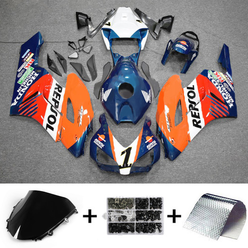 2004-2005 Honda CBR1000RR Amotopart Fairing Kit Generic #177