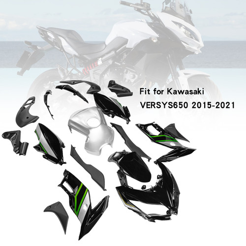 2015-2021 Kawasaki VERSYS650 Amotopart Fairing Kit Generic #38