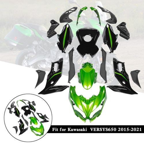 2015-2021 Kawasaki VERSYS650 Amotopart Fairing Kit Generic #42