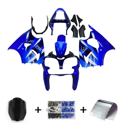 2000-2002 Kawasaki ZX6R 636 Amotopart Fairing Kit Generic #120
