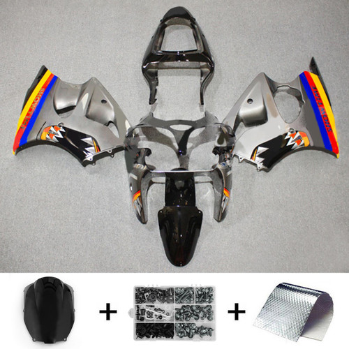 2000-2002 Kawasaki ZX6R 636 Amotopart Fairing Kit Generic #121