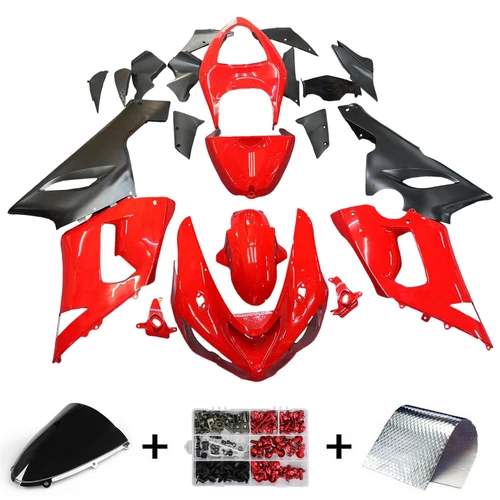 2005-2006 Kawasaki ZX6R 636 Amotopart Fairing Kit Generic #37