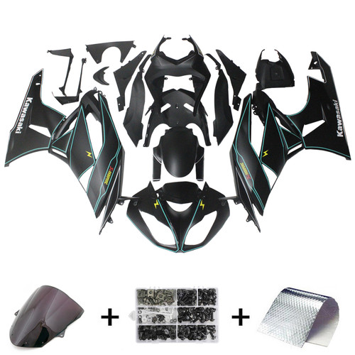  2009-2012 Kawasaki ZX6R 636 Amotopart Fairing Kit Generic #145