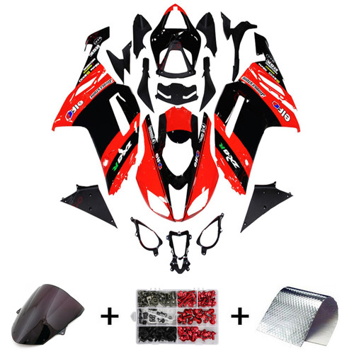 2013-2018 Kawasaki ZX6R 636 Amotopart Fairing Kit Generic #128