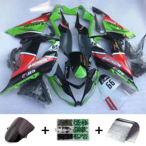 2013-2018 Kawasaki ZX6R 636 Amotopart Fairing Kit Generic #129