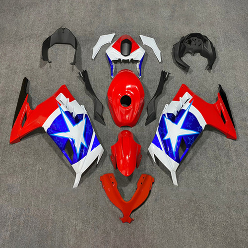 2013-2017 Kawasaki EX300/Ninja300R Amotopart Fairing Kit Generic #158